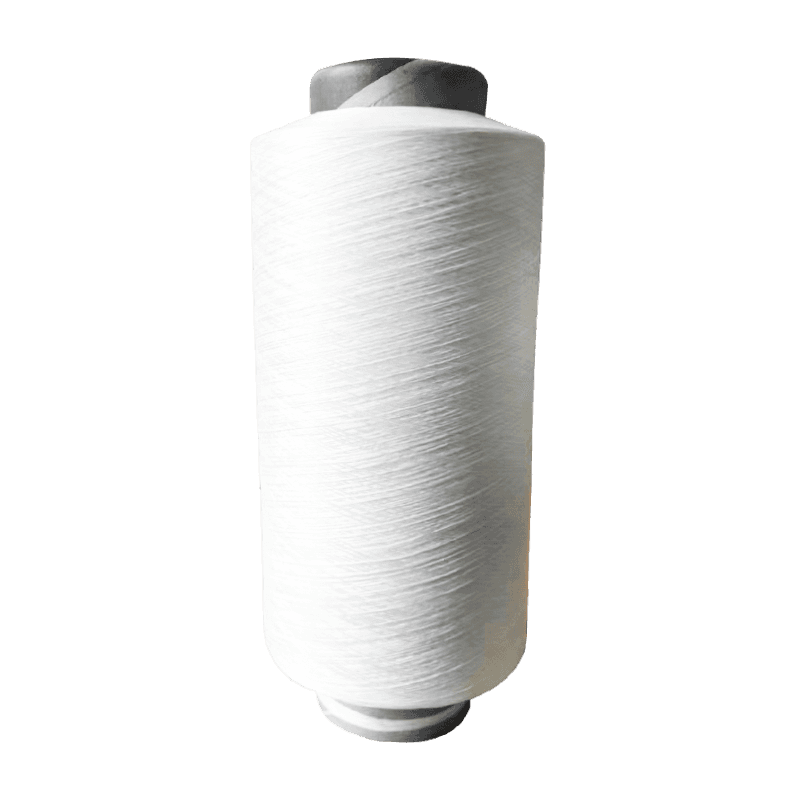 100% Polyester DTY Yarn 75D/72F bright raw white Sim S twist AA A B