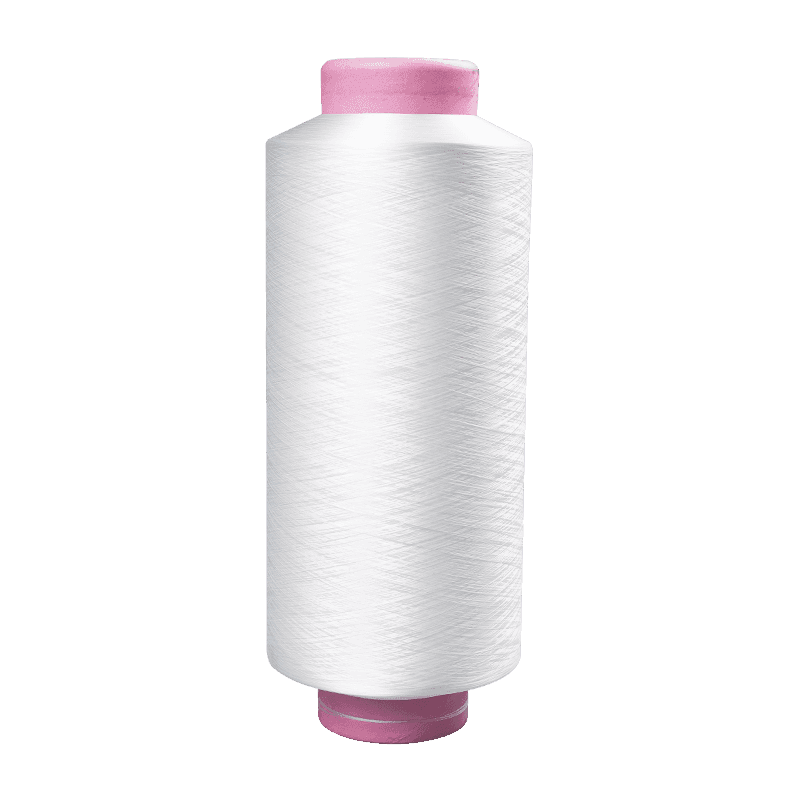 100% Polyester DTY Yarn 150D/144F CD raw white Sim S twist AA A B